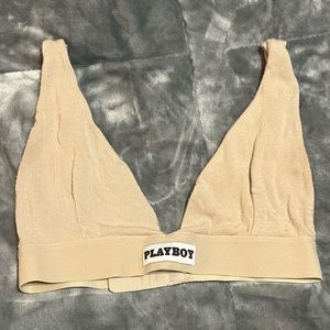 Playboy bralette | extra small | beige